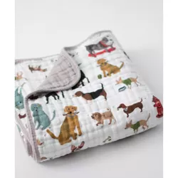 Little Unicorn Cotton Muslin Quilt Blanket - Woof