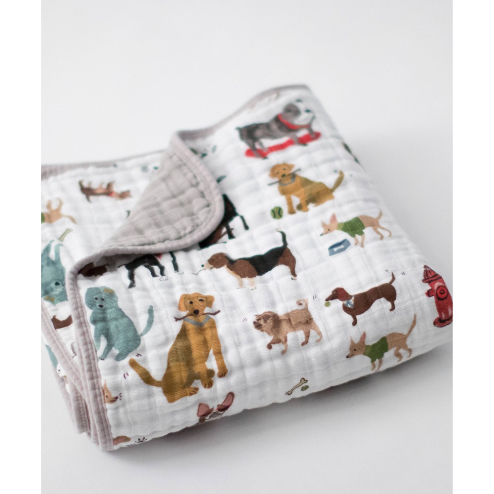 Photos - Duvet Little Unicorn Cotton Muslin Quilt Blanket - Woof