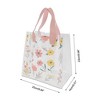 Unique Bargains Floral Reusable Gift Bag 1 Pc - 3 of 4