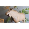 Rustic Metal Moose Statue – Indoor or Outdoor Display 22"Tall by Kalalou - 2 of 3