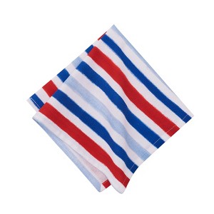 C&F Home Watercolor Patriotic Stripe Napkin - 1 of 4