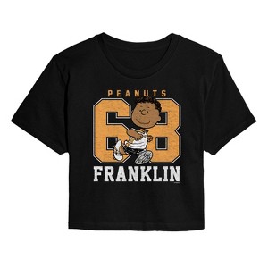 Women's - Peanuts - Franklin Sports Cropped Graphic T-Shirt - 1 of 4