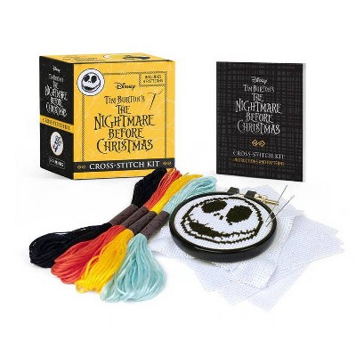 Tim Burton's the Nightmare Before Christmas CrossStitch Kit (Rp Minis) - by Tim Burton (Paperback)