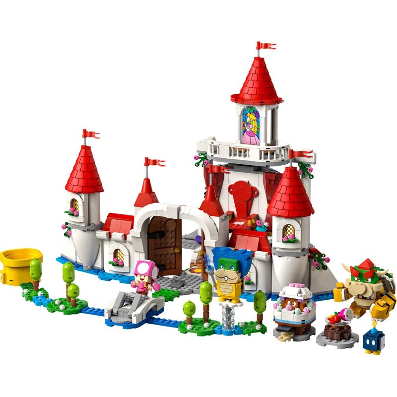 LEGO Super Mario Peach Castle Expansion Set Toy 71408, 3 of 8
