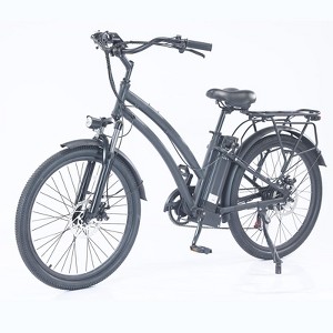 Garvee 26 Inch Electric Bike for Adults Mountain Electric Bicycle 7 Speed Ebike for Men Women, Dark Gray - 1 of 4