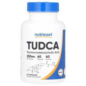 Nutricost TUDCA, 250 mg, 60 Capsules - 1 of 2