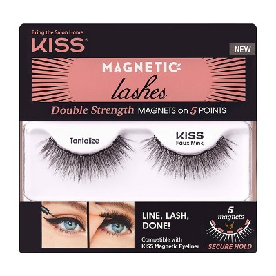 Kiss Magnetic Eyeliner Lashes - Tantalize - 1 pair