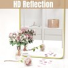 Aluminum Framed Bathroom Mirror - 3 of 4