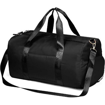 Luupatchy Women's Sports Duffel Bag - Bright-Color Design with Wet Pocket & Shoe Compartment, Lightweight Gym/Travel Bag
