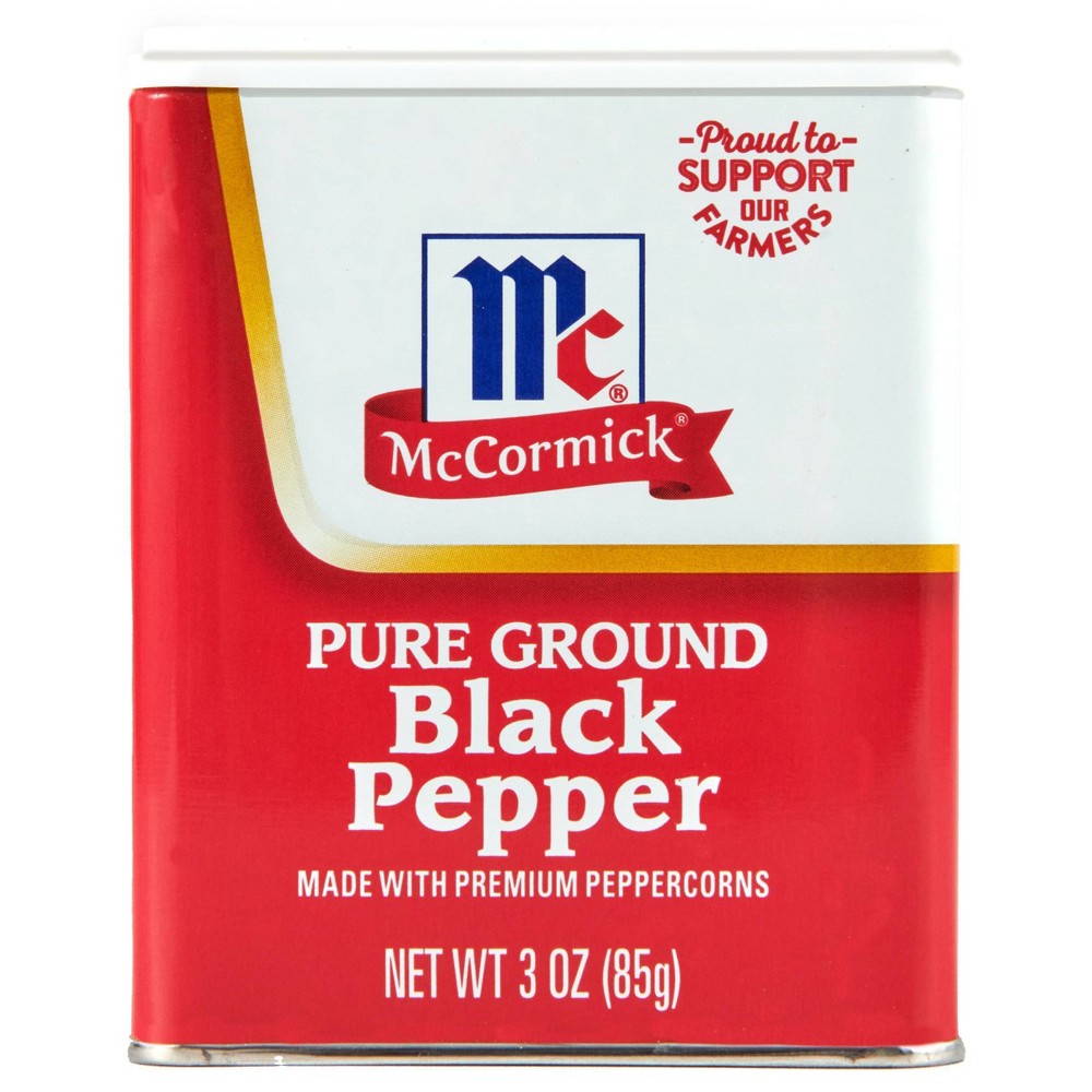 McCormick Pure Ground Black Pepper - 3oz
