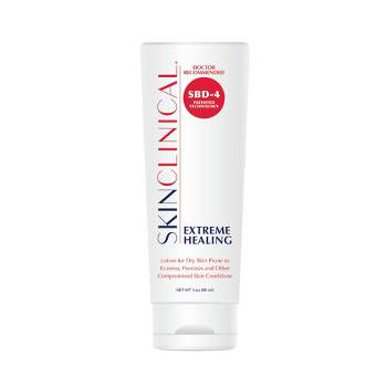 SkinClinical Extreme Healing, Non-Sticky, Fast-Absorbing Lotion For Dry Skin, Fragrance Free Lotion, 3oz