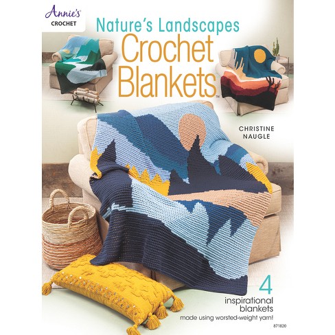 Nature's Landscapes Crochet Blankets - By Lisa Mcdonald (paperback