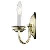 Livex Lighting Home Basics 2 - Light Wall Light in  Polished Brass - 4 of 4