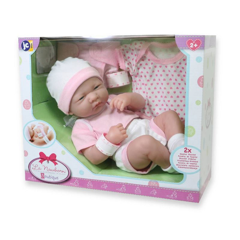 JC Toys La Newborn 14&#34; Baby Doll - Layette, 5 of 6