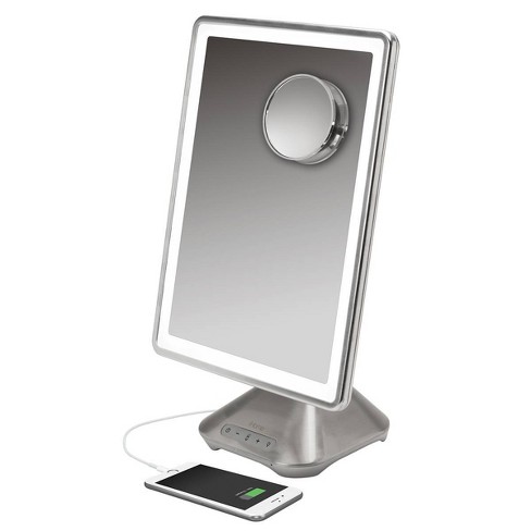 Ihome 10 X 13 Reflect Pro Portable, Portable Light Up Vanity Mirror