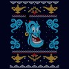 Juniors Womens Disney Aladdin Genie Christmas Sweater T-Shirt - 2 of 4