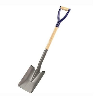 Bon Tool 14-263 Shovel -Squareuare Point 27-inch D Wood Handle