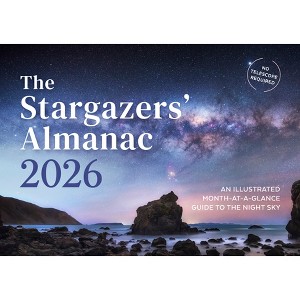 The Stargazers' Almanac: An Illustrated Month-At-A-Glance Guide to the Night Sky - (Stargazers Almanac) by  Callum Potter (Paperback) - 1 of 1