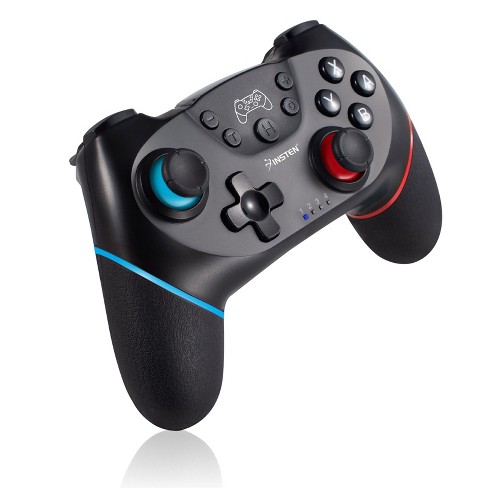 Zeker salaris magnetron Wireless Pro Controller For Nintendo Switch / Oled Model / Switch Lite  Console, Supports Gyro Axis, Turbo And Dual Vibration, Black By Insten :  Target