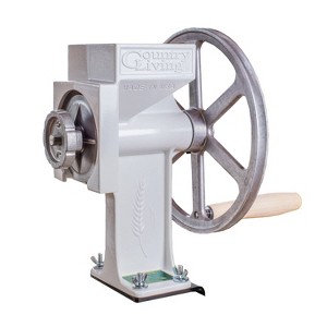 The Country Living Grain Mill, Hand Crank Non-Electric Grinder with 12 inch Flywheel, Holds up to 2 lb, 15 in High - 1 of 4