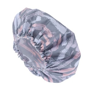 Unique Bargains Waterproof Shower Cap 1 Pc - 1 of 4
