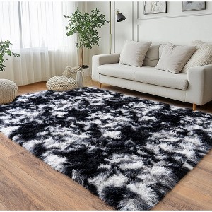 LOVEVOOK 5x7 Feet Area Rugs for Living Room Bedroom, Non-Slip Fluffy Soft Shag Rug, Plush Carpet for Home Dorm Decor Aesthetic - 1 of 4