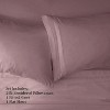 Home Mart Goods Rose Luxury Extra Soft Deep Pocket Fresh Breathable Sheet Set - 2 of 3