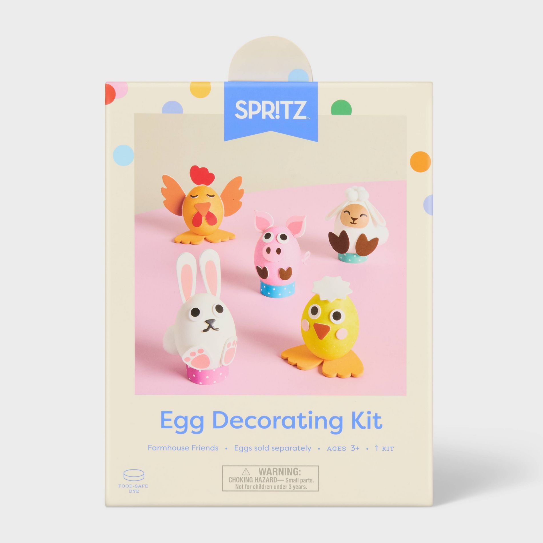 Easter Egg Farm Animals Decorating Kit - Spritz™