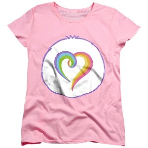 Women's Care Bears Togetherness Belly T-Shirt - 1 of 4