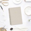 Marie Kondo for Blue Sky 2025 Weekly/Monthly Planner 8.27"x5.71" Wirebound Natural Fabric - 2 of 4