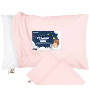 KeaBabies Toddler Pillowcase for 13X18 Pillow, Organic Toddler Pillow Case, Travel Pillow Case Cover - 1 of 4