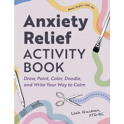 Reverse Coloring Book for Anxiety Relief - by Rockridge Press (Paperback)