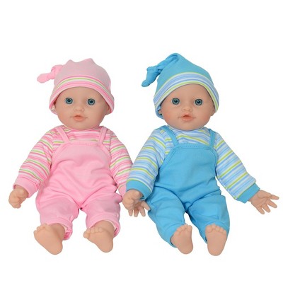The New York Doll Collection 12 Inch Twins Baby Doll : Target