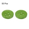Unique Bargains Resin Craft Snap Round Flat 4-Hole Sewing Buttons 50 Pcs - 3 of 4