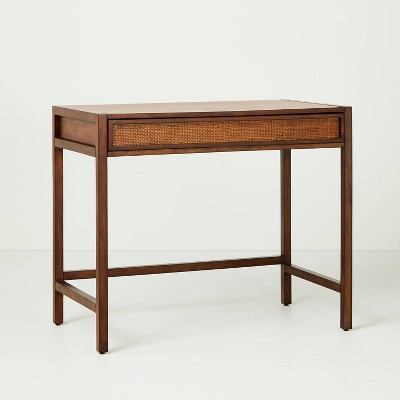 Wood & Cane Transitional Writing Desk - Hearth & Hand™ with Magnolia