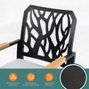 Sapphtopaz Patio Dining Chairs Aluminum Outdoor Dining Chairs with Cushions, Tapered Feet for Garden, Patio, Lawn - 4 of 4