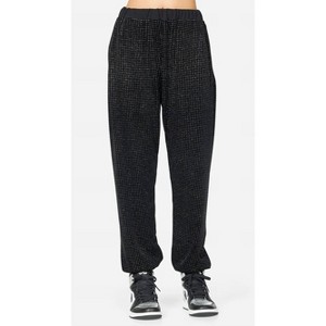 Women's Zane Rainbow Glitter Velour Sweatpants - MICHAEL LAUREN - 1 of 4