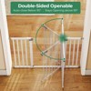SUGIFT Pet Gate Baby Gate 31 Inch Tall Auto Close Dog Gate Safety Gate Pressure Mounted Walk Through Pet Safety Gate for Stairs Doorways - 4 of 4