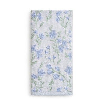 Peri Home Bath Towel Blue Floral