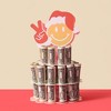Big Dot of Happiness Groovy Christmas - DIY Pastel Holiday Party Money Holder Gift - Cash Cake - 2 of 4