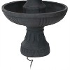Sunnydaze 43"H Electric Fiberglass and Resin 3-Tier Flower Blossom Outdoor Water Fountain - 3 of 4