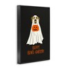Stupell Industries Happy Howl-oween Ghost Dog Framed Giclee Art - 2 of 4