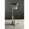 Edenscape Freestanding Toilet Paper Holder with Storage Shelf - Kingston Brass - 3 of 4
