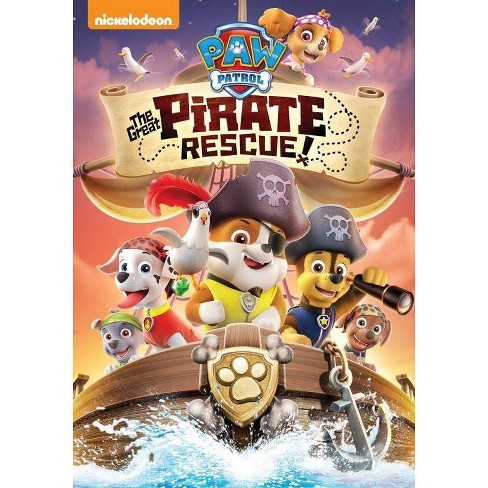 masser licens køre Paw Patrol: The Great Pirate Rescue! (dvd) : Target