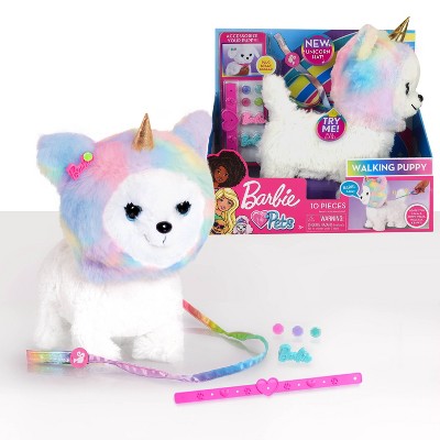 barbie unicorn stuffed animal