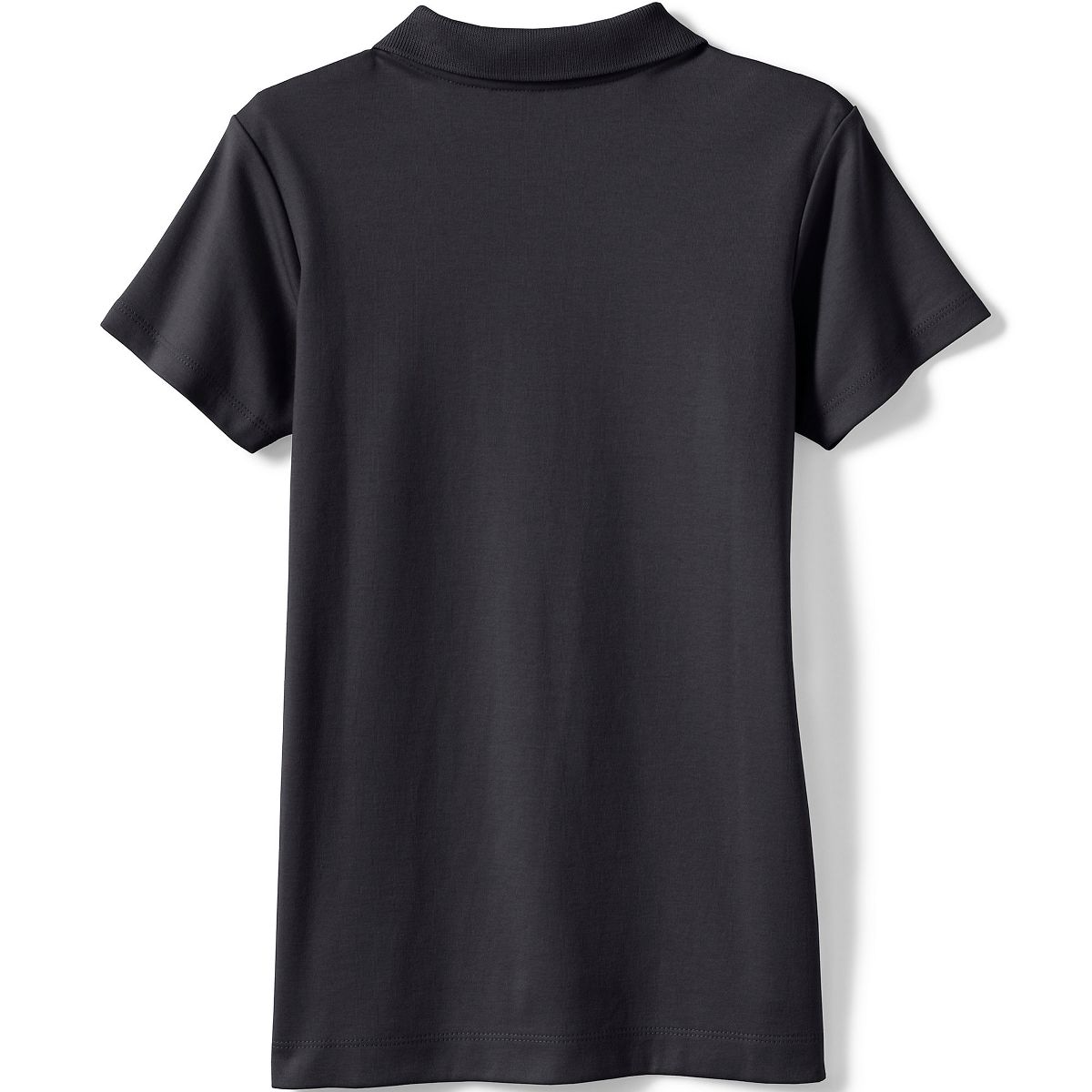 Lands' End School Uniform Kids Short Sleeve Feminine Fit Interlock Polo Shirt - thumbnail 5