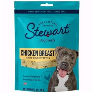 Stewart Freeze Dried Chicken Breast Treat- 3oz - 1 of 3
