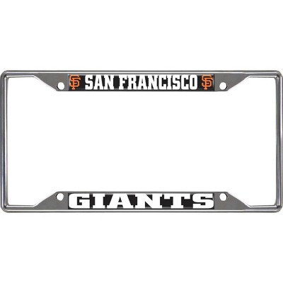 Mlb San Francisco Giants Baseball Logo Glass Framed Panel : Target