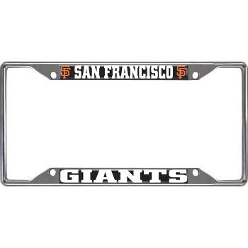 MLB San Francisco Giants Stainless Steel License Plate Frame
