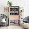 Sorbus 13 Inch 6 Pack Collapsible Fabric Storage Bins with Clear Window - for Organizing Clothes, Toys, Books, Shelves, Closets & more - 4 of 4